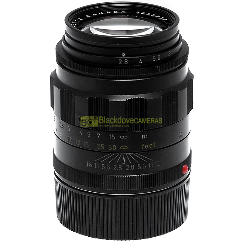 Leica Elmarit M 90mm. f2,8 Leitz Canada per M6 M7 M8 M9 M10 Monochrome ecc...