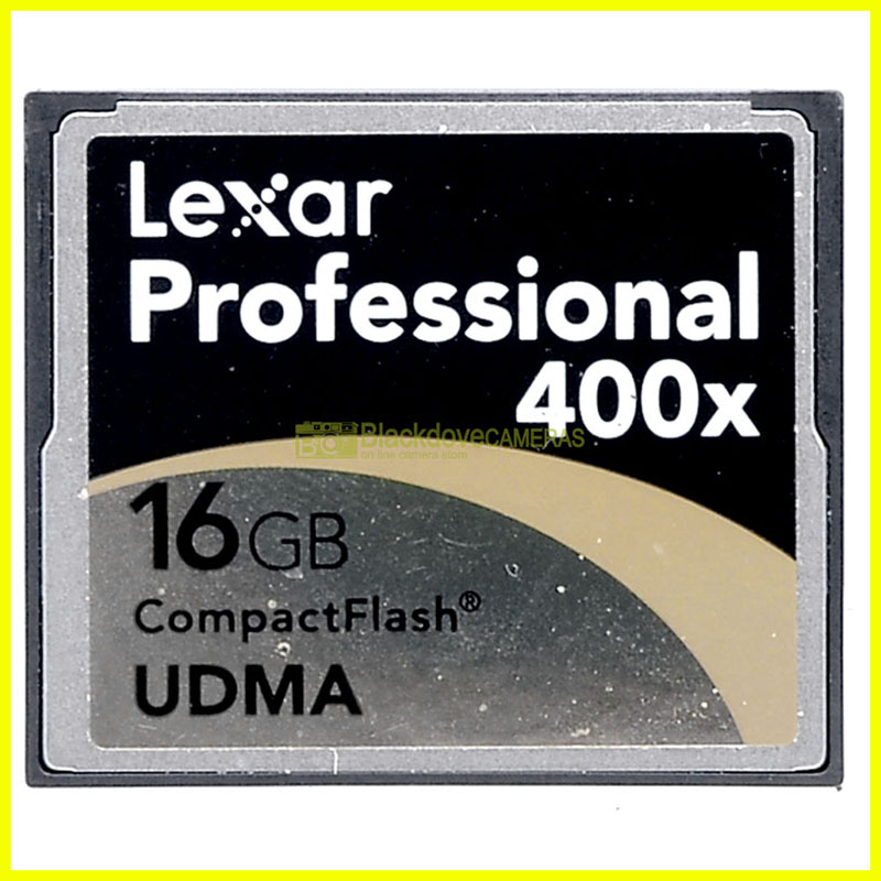 Scheda memoria compact flash Lexar Professional 16Gb 400x UDMA . Memory Card CF