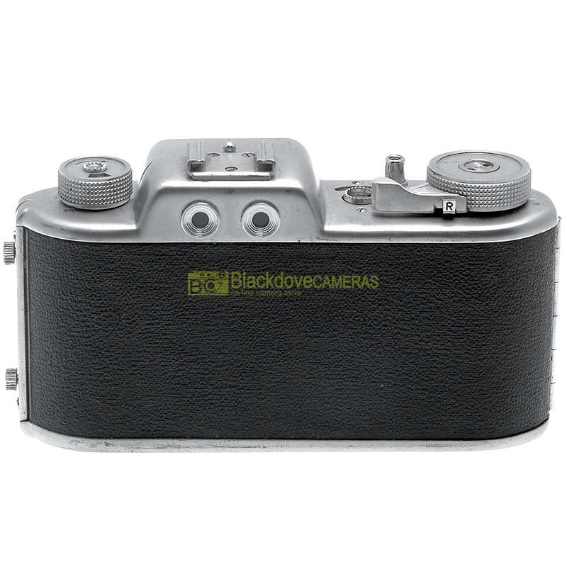 Aka Relle con obiettivo Schneider Radionar 50mm f3,5 Fotocamera d'epoca anni '50
