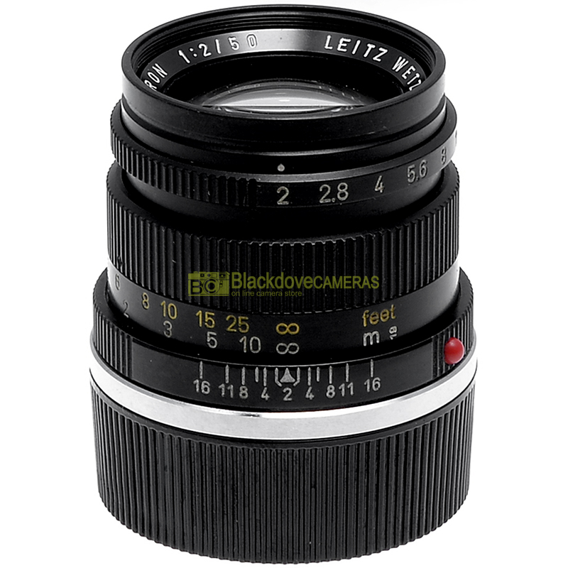 Leica Leitz Wetzlar Summicron M 50mm. f2