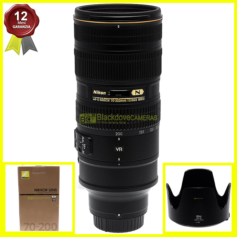 Nikon AF-S Nikkor 70/200mm f2,8 VR II G ED