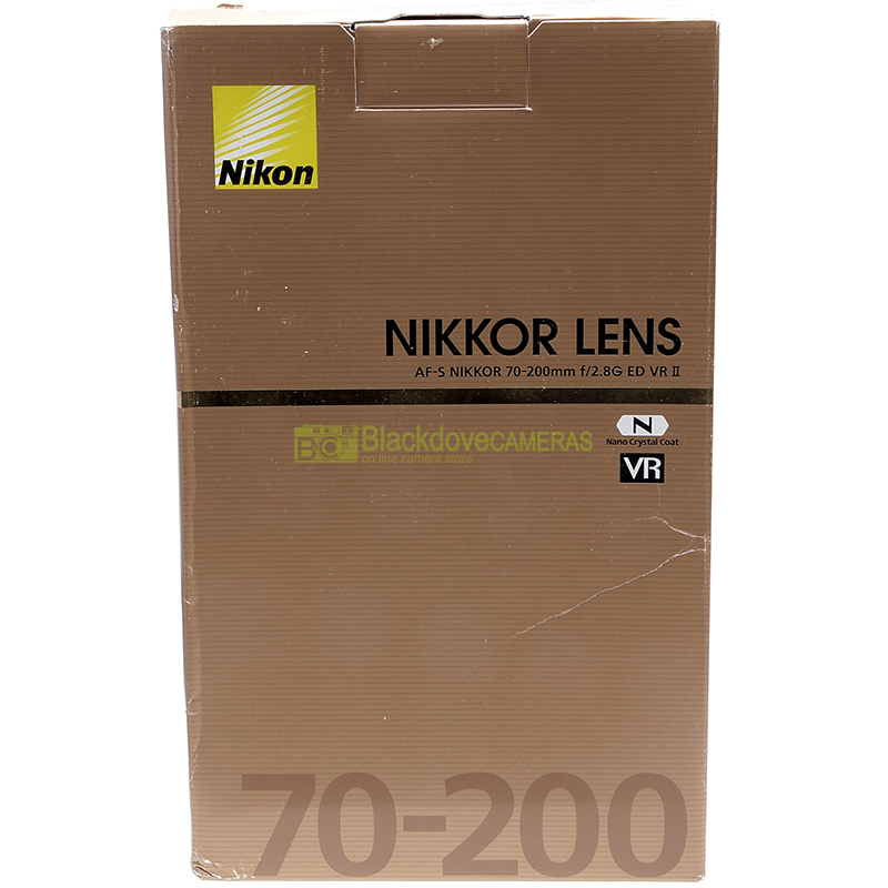 Nikon AF-S Nikkor 70/200mm f2,8 VR II G ED
