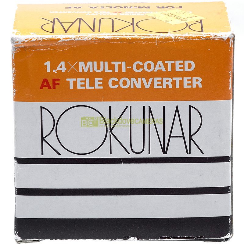 Moltiplicatore di focale Rokunar 1,4x MC autofocus per Minolta e Sony A-Mount