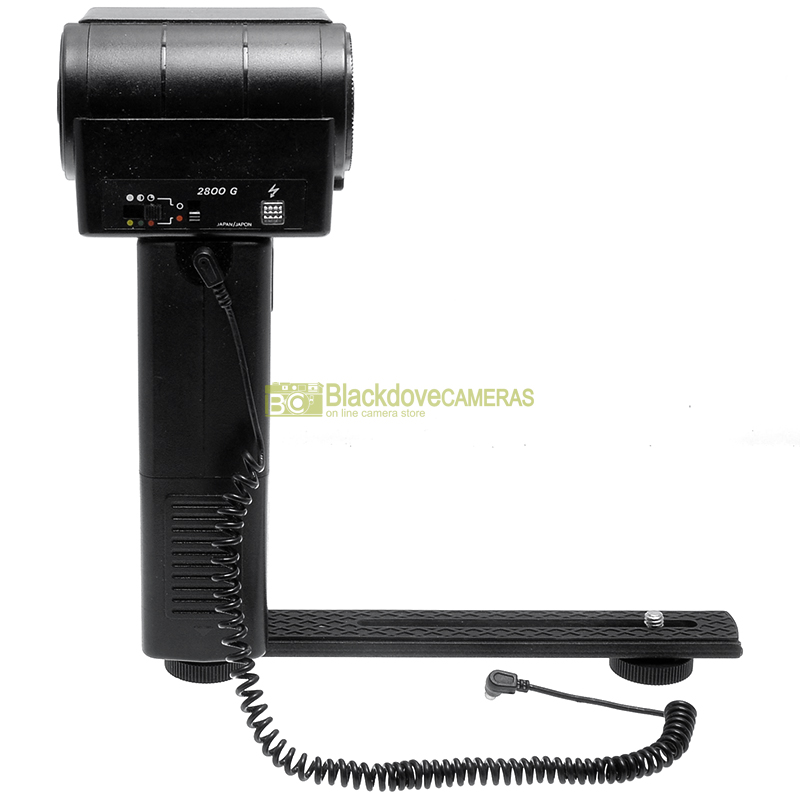 Nissin 2800G Flash a torcia per fotocamere con staffa e cavo sincro