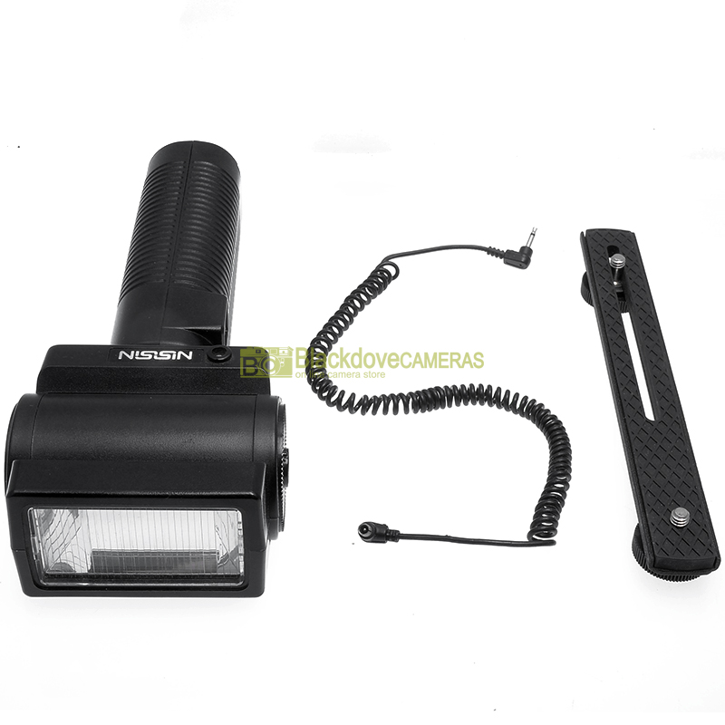Nissin 2800G Flash a torcia per fotocamere con staffa e cavo sincro