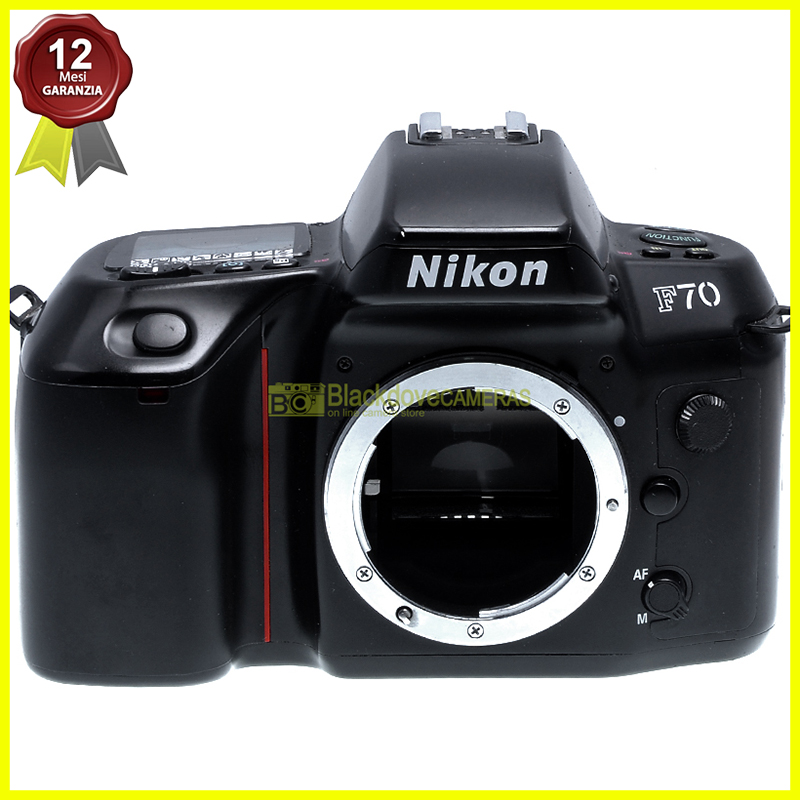 Nikon F70 body fotocamera reflex autofocus professionale analogica. Corpo F-70