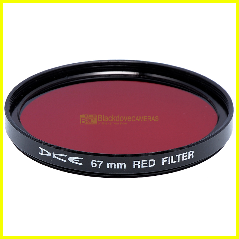 67mm. Filtro rosso DKE
