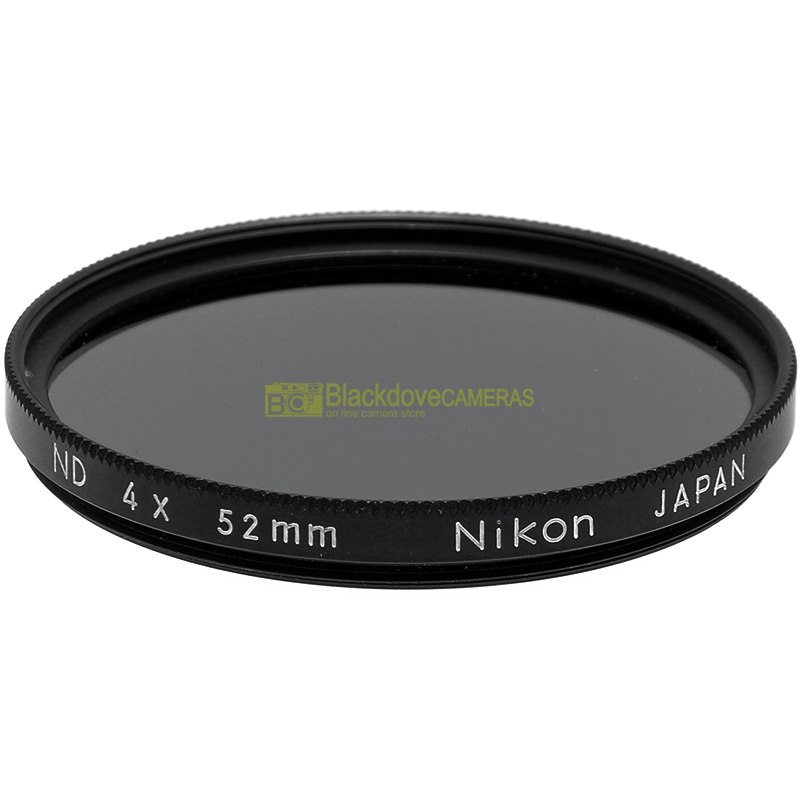 52mm Filtro Neutral Density ND 4x Nikon a vite M52. ND lens filter