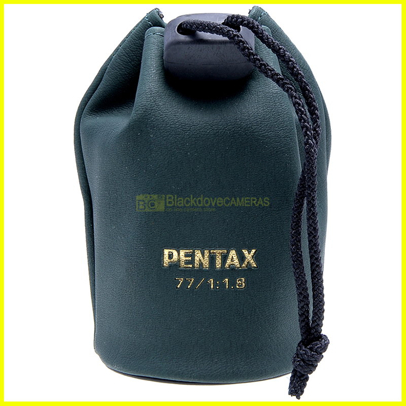 Custodia per SMC Pentax FA 77mm. f1,8 Limited originale. Camera lens case