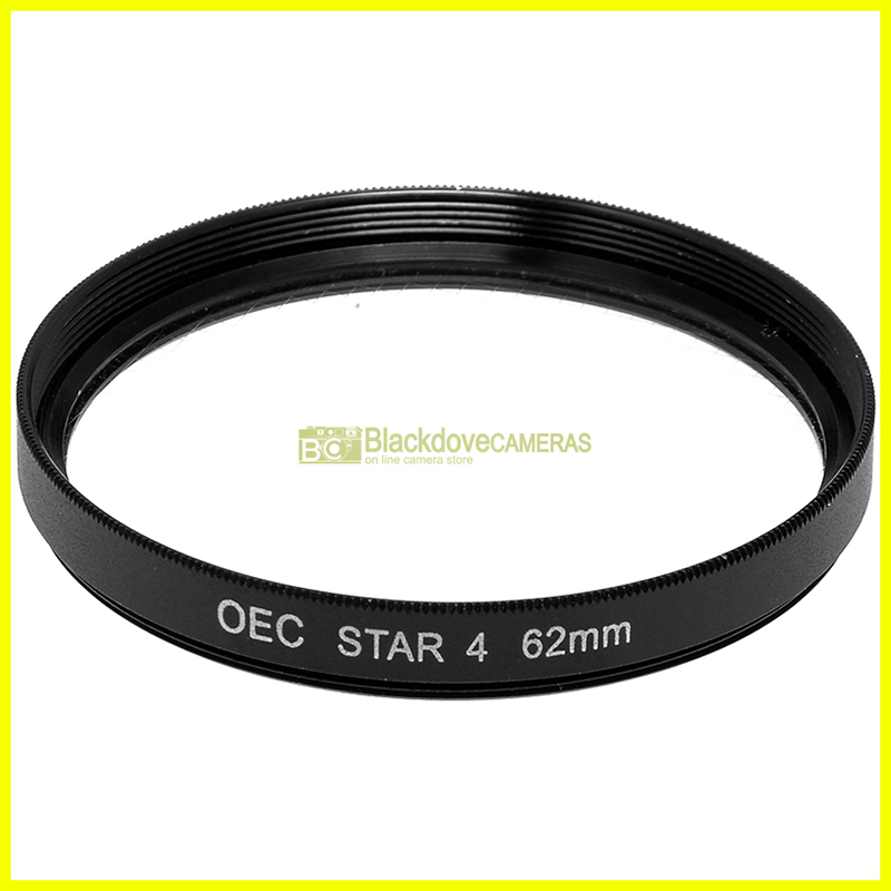 62mm filtro Star 4x stella a 4 punte OEC per obiettivi M62 Cross screen filter