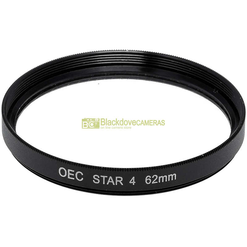 62mm filtro Star 4x stella a 4 punte OEC per obiettivi M62 Cross screen filter