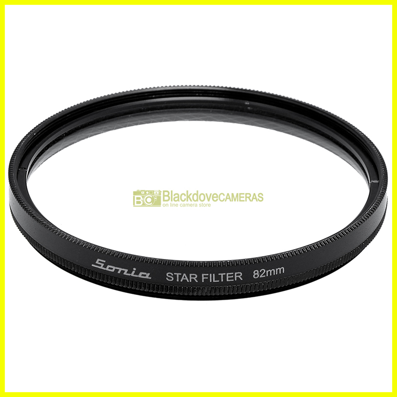 82mm filtro Star 4x stella a 4 punte Sonia per obiettivi M82 Cross screen filter