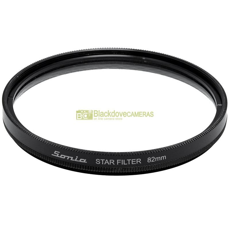 82mm filtro Star 4x stella a 4 punte Sonia per obiettivi M82 Cross screen filter