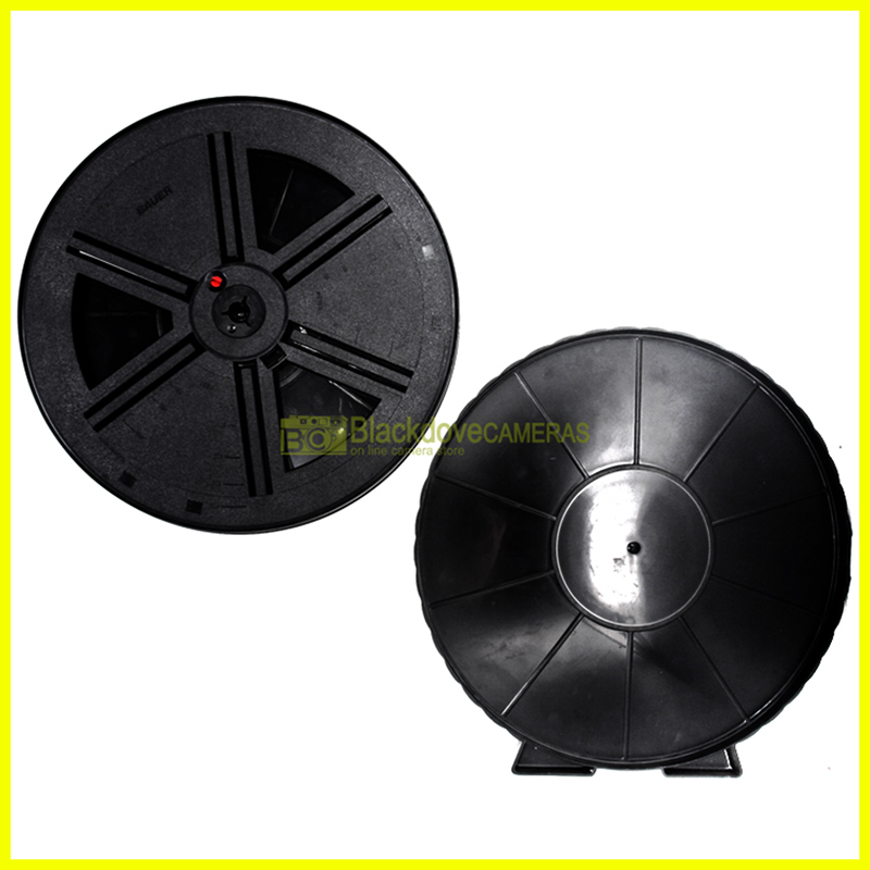 Mauer Movie Reel in plastica per avvolgimento pellicola Super 8, 8mm.