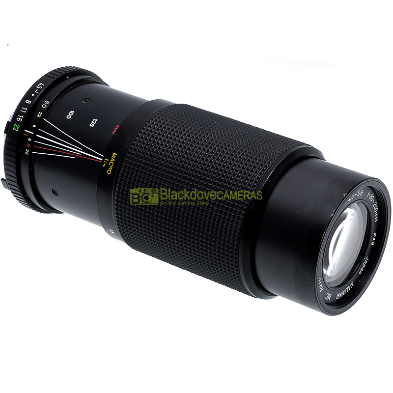 Kalimar 80/200mm. f4,5-5,6 Macro obiettivo zoom per fotocamere Minolta MC MD