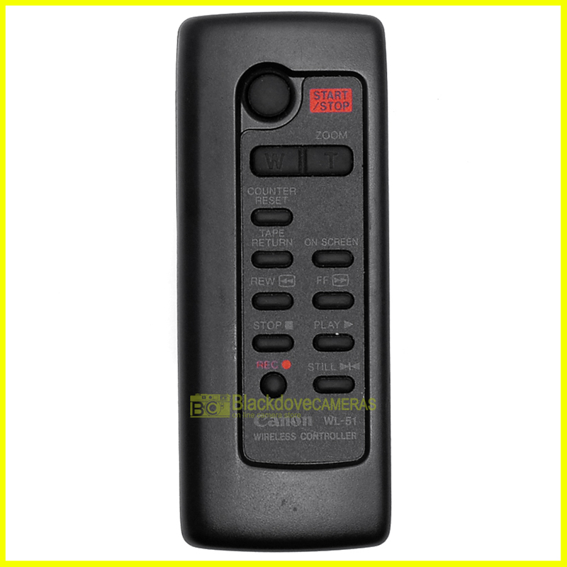 Telecomando con intervallometro JJC per fotocamere Canon, come RS-60E3