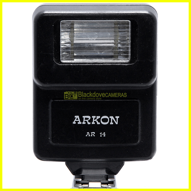 “Flash universale Arkon AR-14 per fotocamere con contatto caldo o sincro”