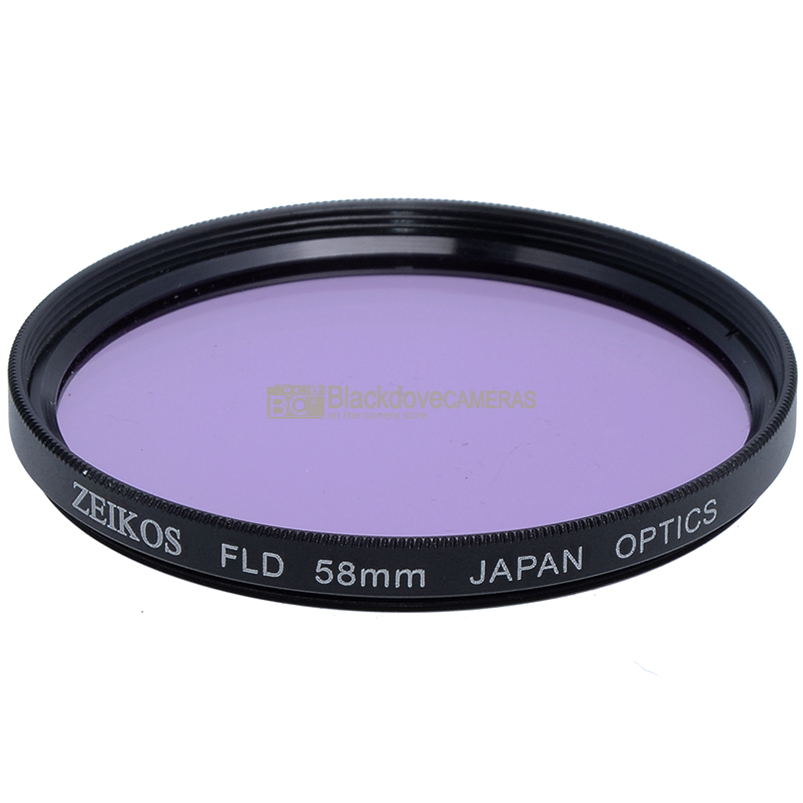 58mm. filtro di conversione viola FL-D Zeikos diametro 58 mm. FLD lens filter