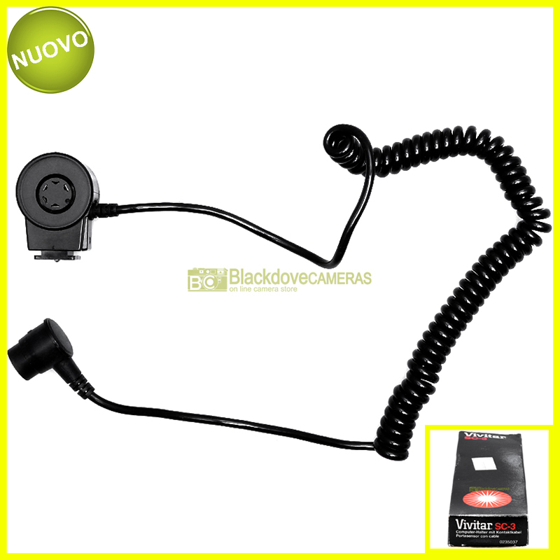 “Vivitar SC-3 Sensor Adapter Cavo prolunga sensore per Flash universale ”