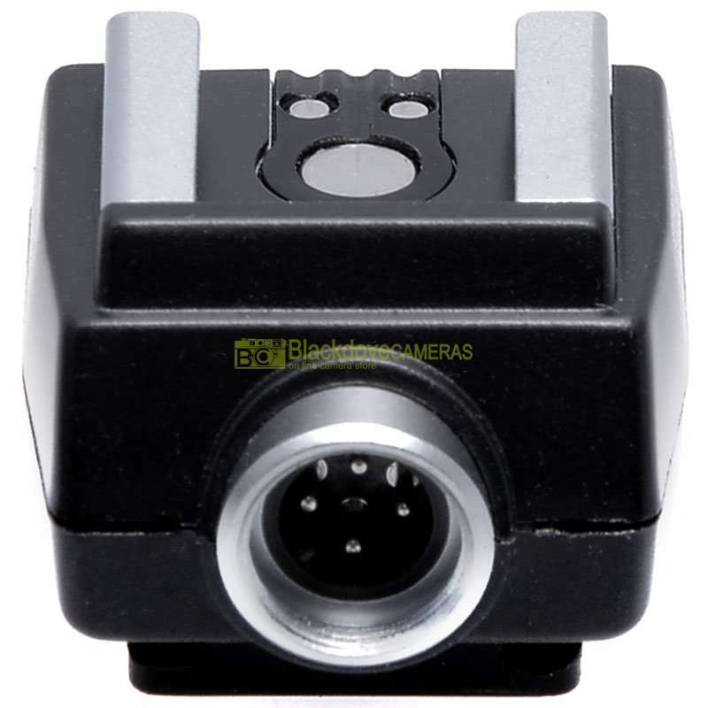 Minolta Off Camera Shoe slitta flash con presa per fotocamere Dynax/Maxxum.