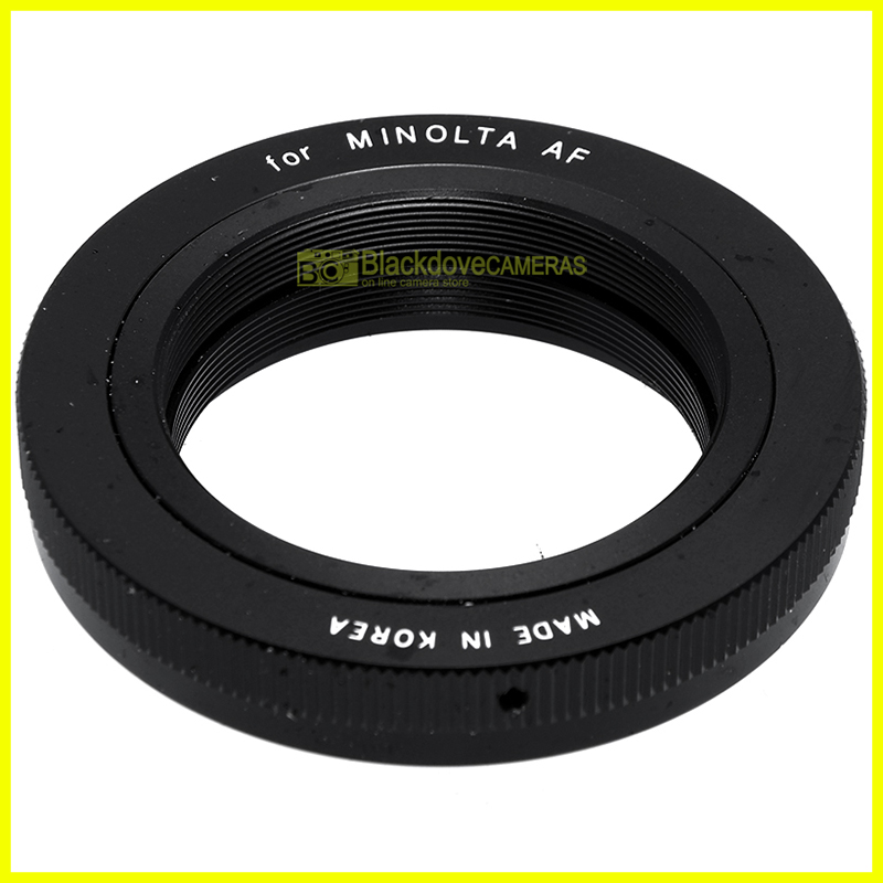 Anello adapter per obiettivi vite M42 su fotocamere Minolta AF Sony-A Adattatore