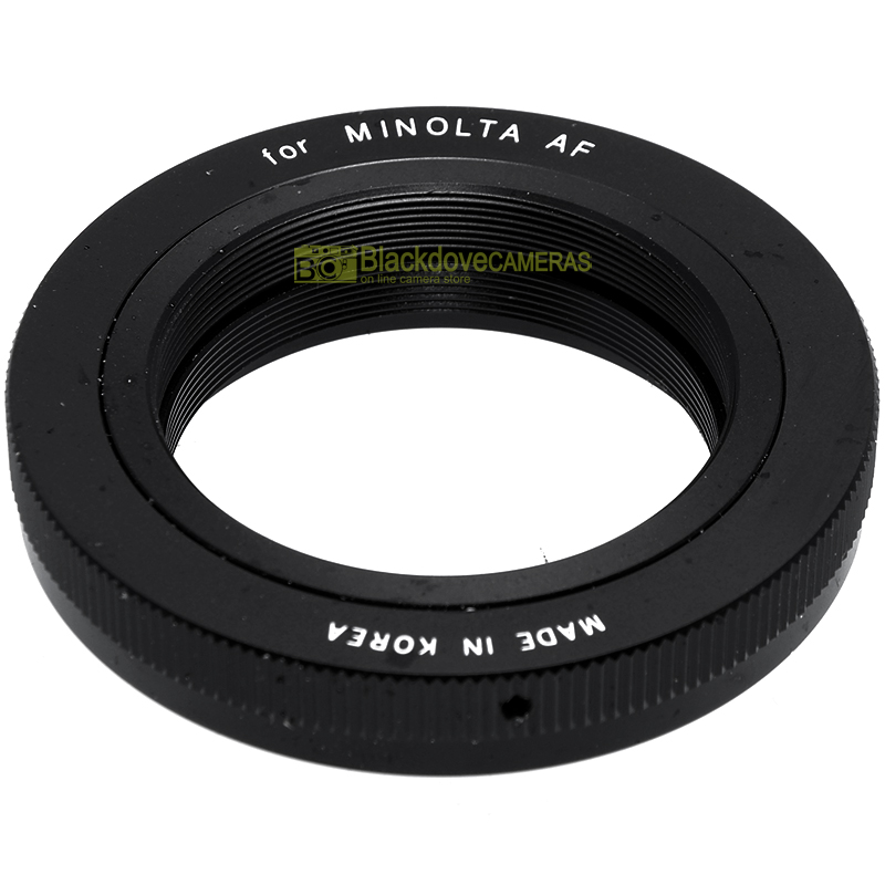 Anello adapter per obiettivi vite T2 su fotocamere Minolta AF Sony-A Adattatore