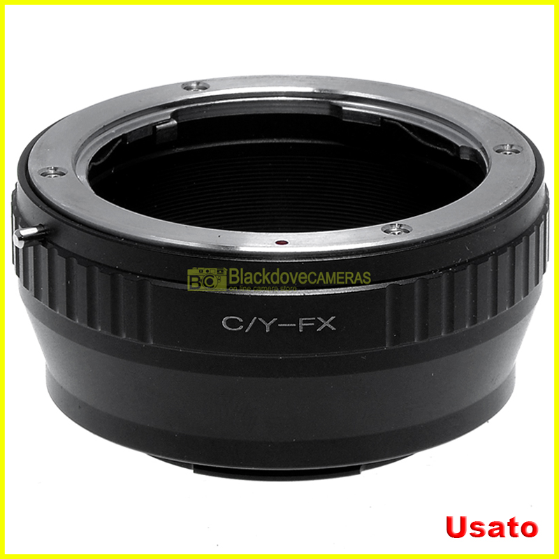 Adapter innesto Contax/Yashica su fotocamere Fuji Fujifilm X-Mount Adattatore