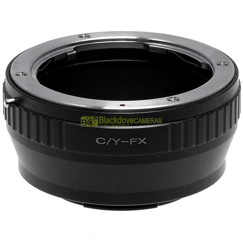Adapter innesto Contax/Yashica su fotocamere Fuji Fujifilm X-Mount Adattatore