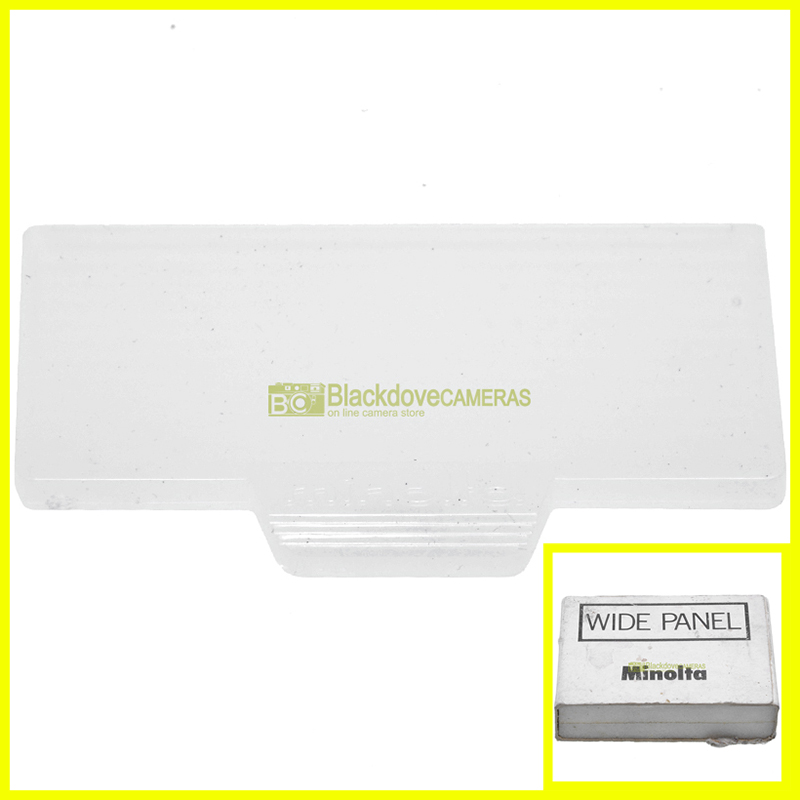 Minolta Wide Panel for Auto Electroflash 200X. Pannello diffusore per flash.