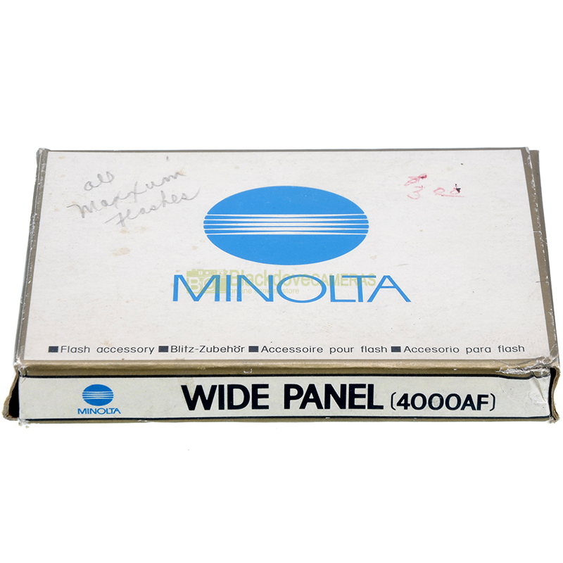 Minolta Wide Panel for 4000AF Pannello diffusore grandangolare per flash 4000 AF