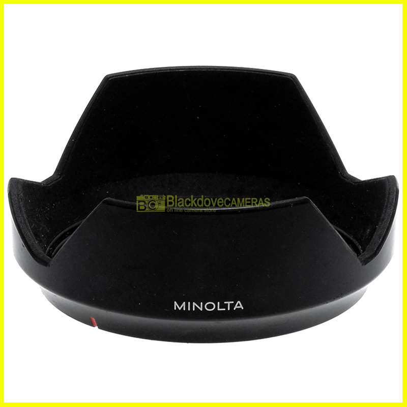 Paraluce Minolta per obiettivo AF 24mm. f2,8 A. Parasole. Genuine lens hood