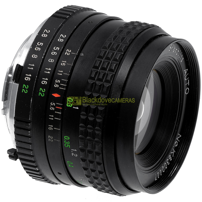 Starblitz Auto 28mm. Objectif grand angle f2.8 pour appareils photo Minolta MD