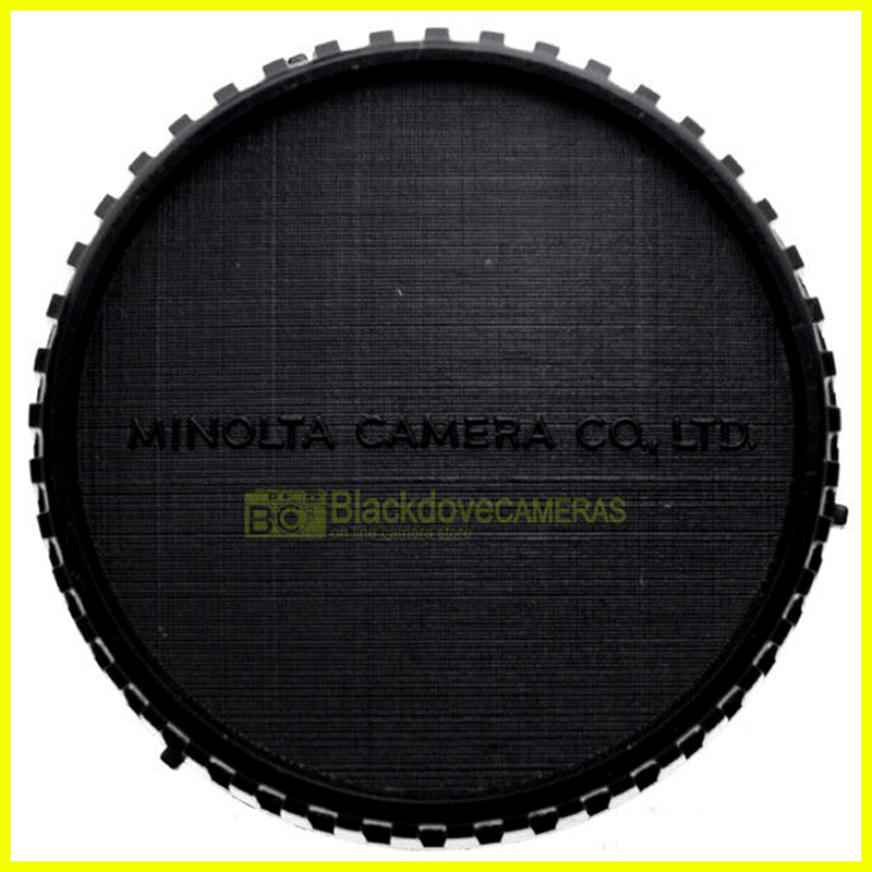 Minolta MC - MD tappo posteriore obiettivo. Originale. Minolta MD rear lens Cap