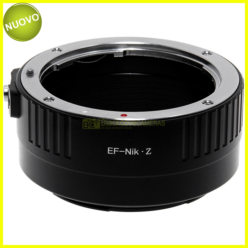 Adapter per obiettivi Canon EF su fotocamera Nikon Z mirrorless. Adattatore.