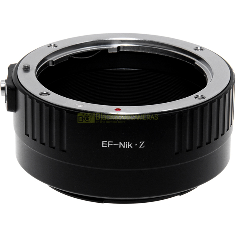 Adapter per obiettivi Canon EF su fotocamera Nikon Z mirrorless. Adattatore.
