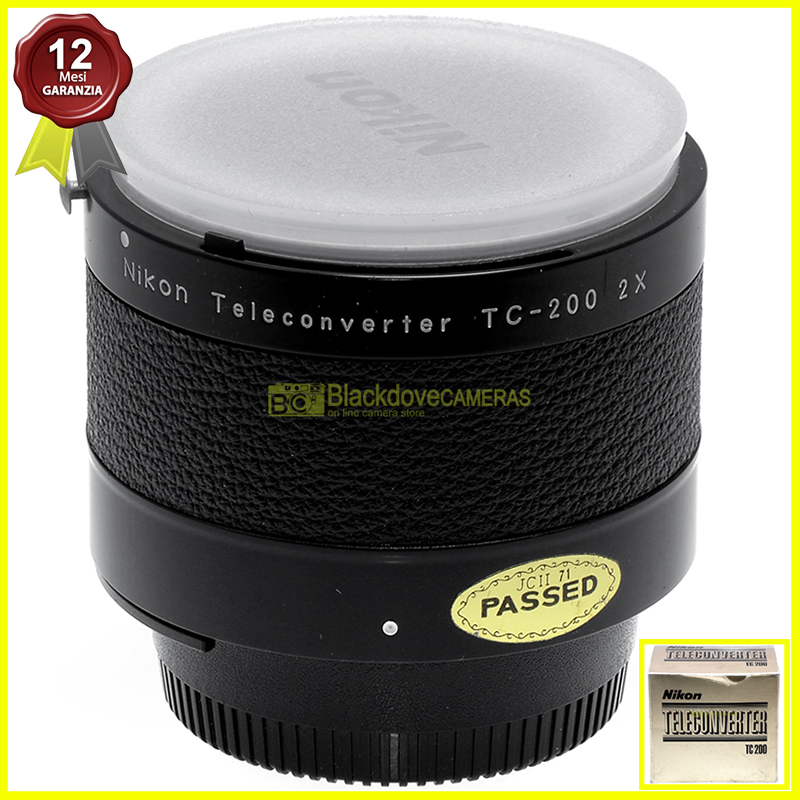 Nikon TC-200 Teleconverter 2x Moltiplicatore di focale per obiettivi AI