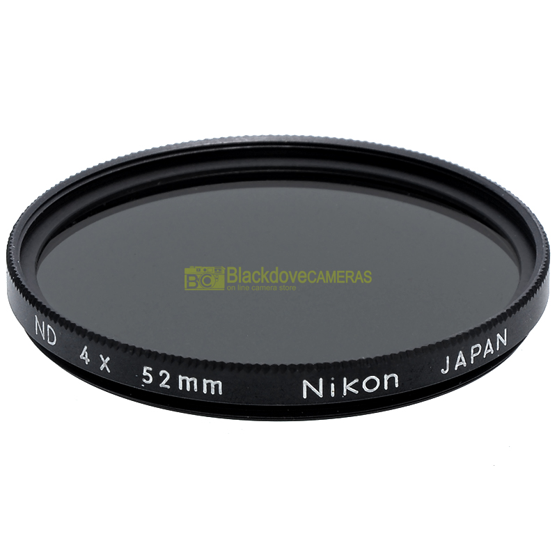 52mm Filtro Neutral Density ND 4x Nikon a vite M52. ND lens filter