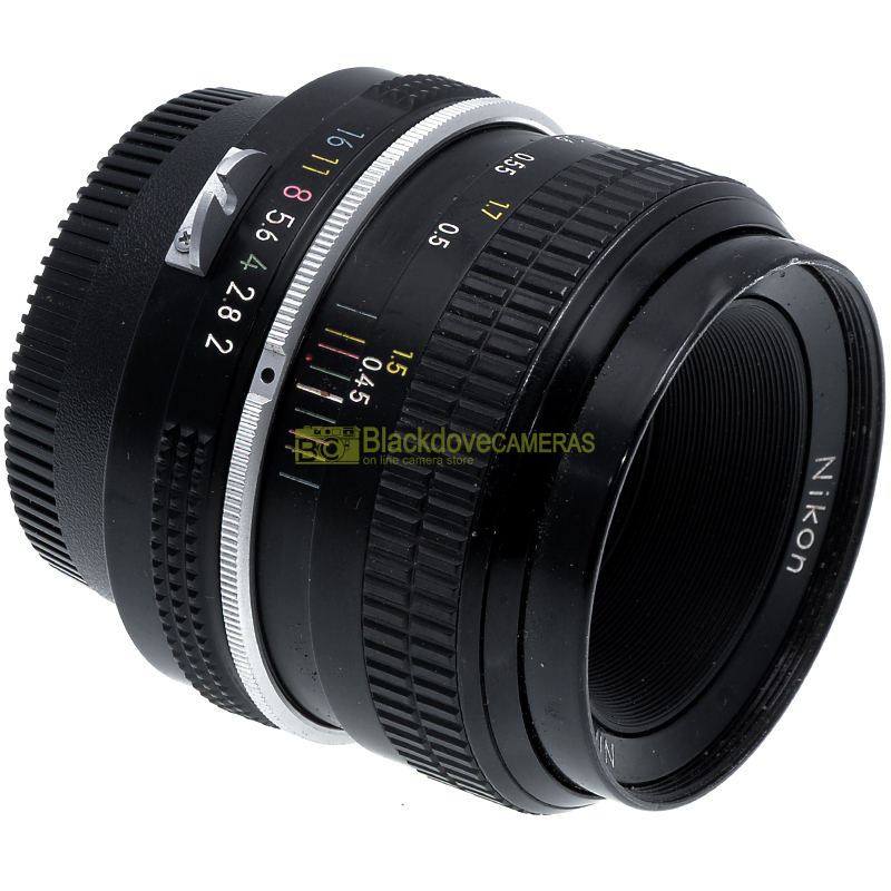 Nikon Nikkor 50mm f2 obiettivo per fotocamere reflex con baionetta F pre AI