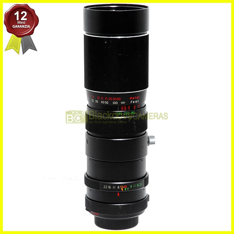 Vivitar Auto Zoom 90/230mm f4,5 innesto vite M42 42x1 utilizzabile con digitali