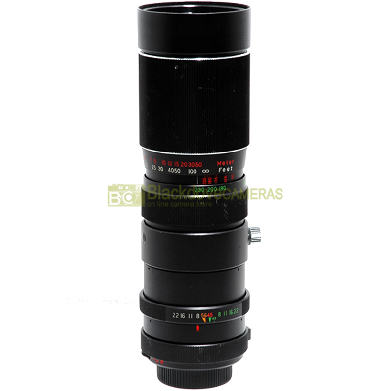 Vivitar Auto Zoom 90/230mm f4,5 innesto vite M42 42x1 utilizzabile con digitali