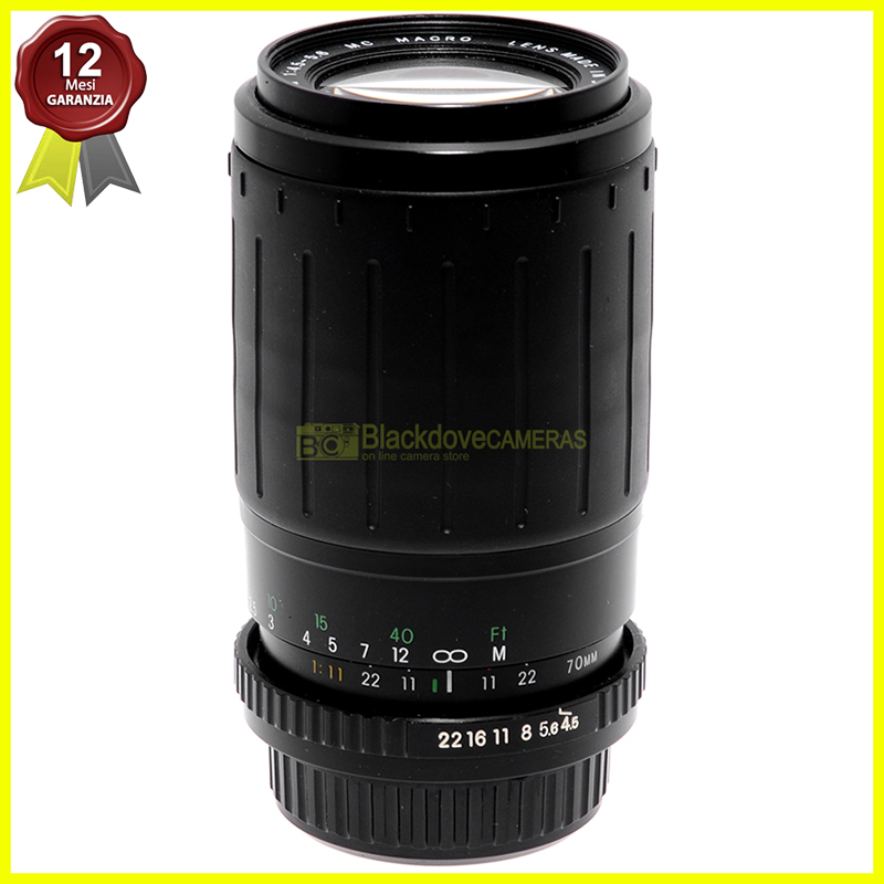Haking 70/210 mm f4,5-5,6 Macro obiettivo per fotocamere reflex Pentax K