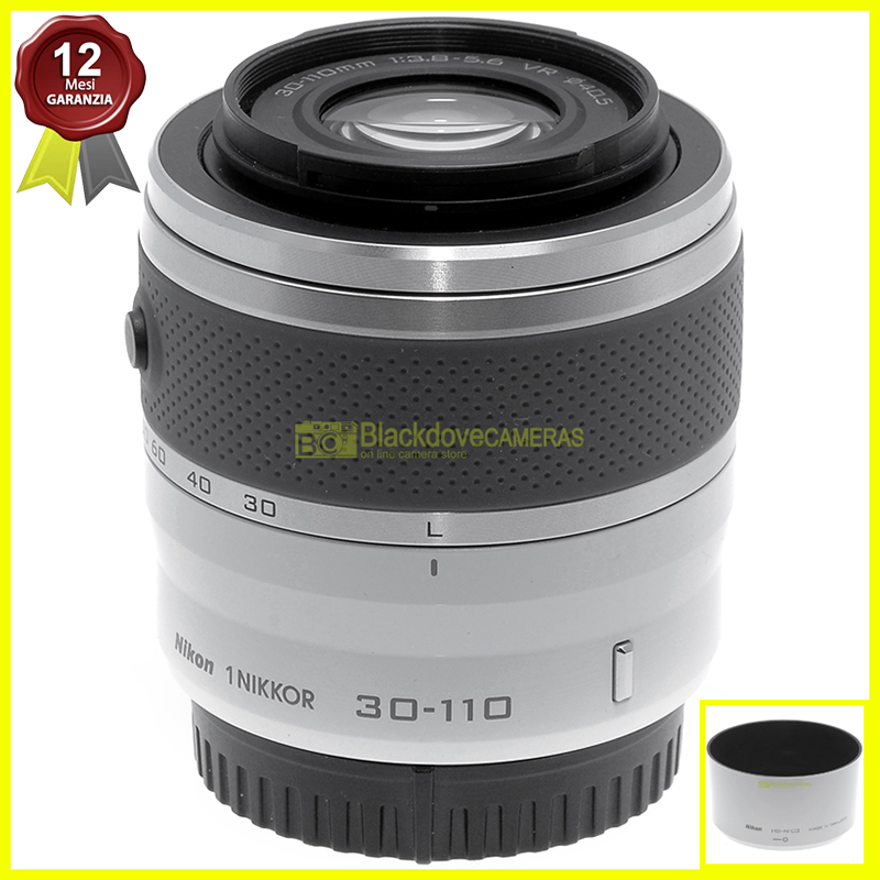 Nikon 1 Zoom Nikkor 30-110mm f3,8-5,6 VR Obiettivo per fotocamere mirrorless