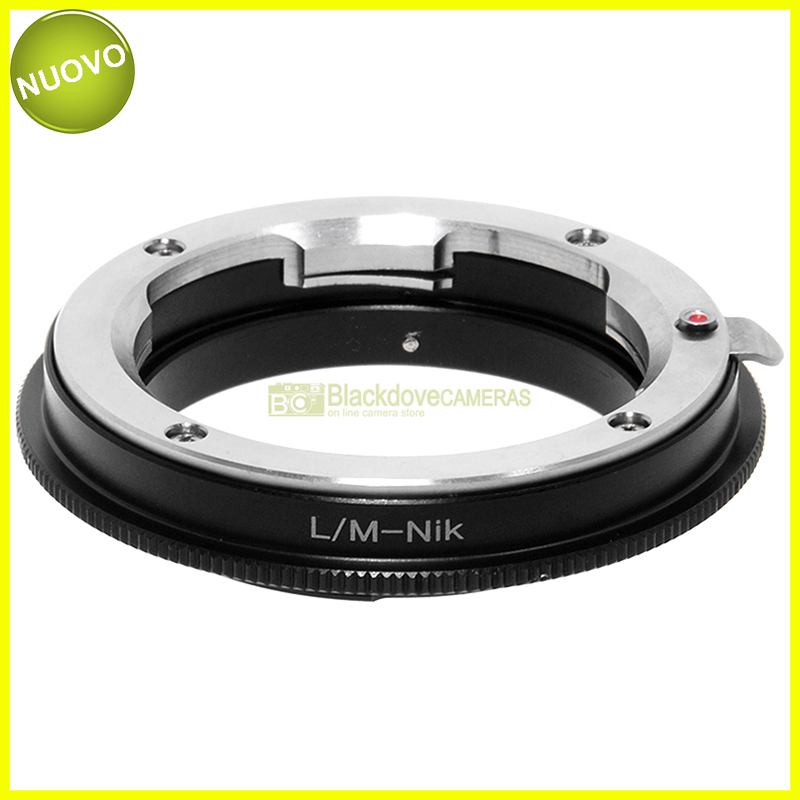 Anello adapter per obiettivi Leica M su fotocamere Nikon. Adattatore N-LM