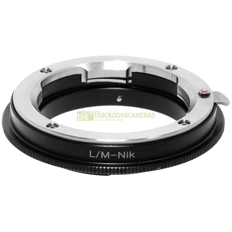 Anello adapter per obiettivi Leica M su fotocamere Nikon. Adattatore N-LM