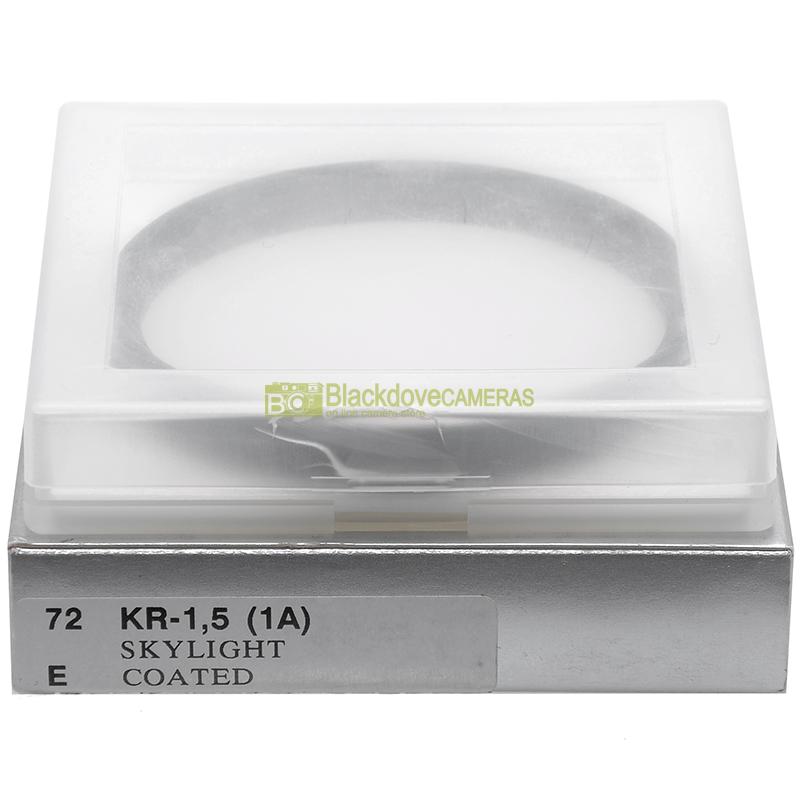 “72mm. Filtro Skylight 1A KR 1,5 B+W by Schneider. M72 Sky-light filter *NUOVO*.”