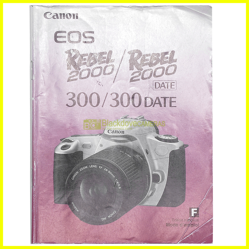 “Canon mode d'emploi”