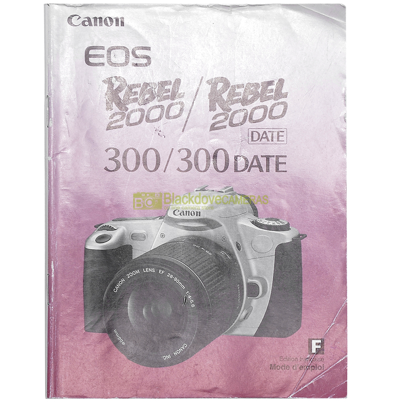 “Canon mode d'emploi”