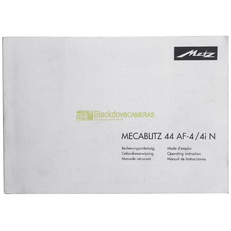 “Manuale flash Metz”