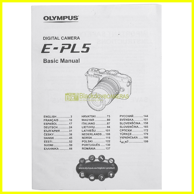 “Manuale fotocamera Olympus”