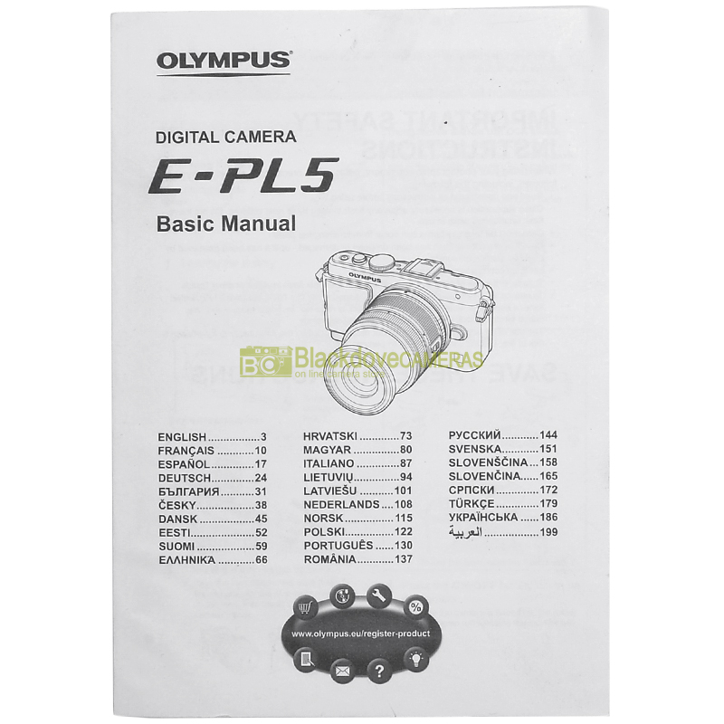 “Manuale fotocamera Olympus”